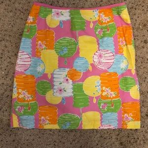 Lilly Pulitzer Vintage Chinese Lantern Skirt